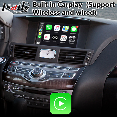 Lsailt Carplay Android واجهة الوسائط المتعددة لإنفينيتي M37S M37 M35 M45 مع NetFlix Yandex
