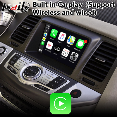 Lsailt Android Navigation Car Multimedia Interface لنيسان مورانو Z51 مع Carplay