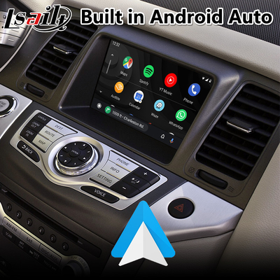 Lsailt Android Navigation Car Multimedia Interface لنيسان مورانو Z51 مع Carplay