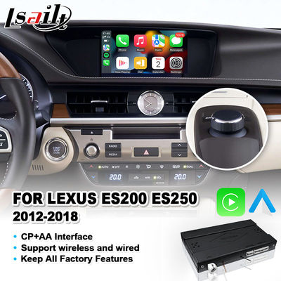 واجهة أندرويد الآلية اللاسلكية للسيارات لليكسوس ES250 ES200 ES350 ES300h ES 250 200 التحكم في المفتاح
